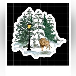 Chronicles of Narnia Aslan waterproof vinyl sticker